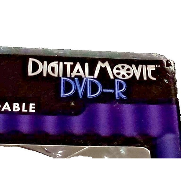 Verbatim Digital Movie DVD-R 3-Pack 4x Write Speed 120min/4.7gb Per Disc - Picture 6 of 10